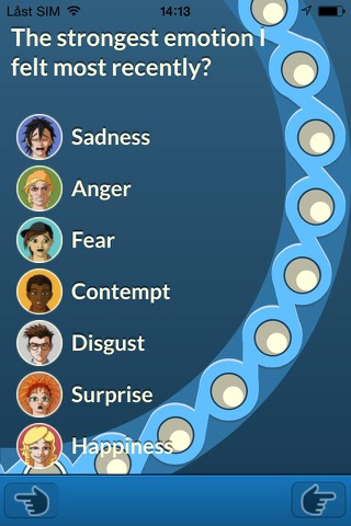 Känsloappen Emotivation screenshot 2