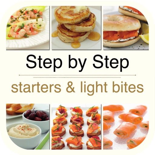 Cooking Step by Step - Starters and Light Bites for iPad icon