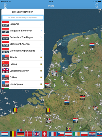 Screenshot #4 pour Amsterdam Schiphol iPlane Vluchtinformatie - Eindhovenm, Rotterdam Netherlands Airport