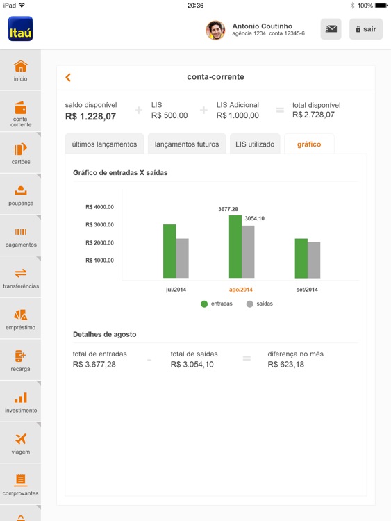 Itaú para iPad screenshot-4