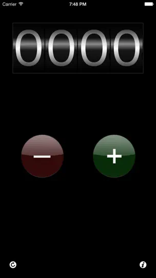 Скриншот Tally Counter на iPhone 1
