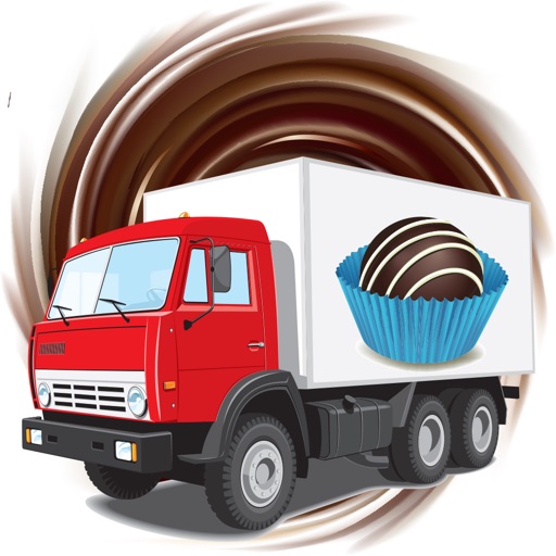 A Chocolate Donut Delivery Truck FREE - My Delicious Candy Shipment Girls Games icon