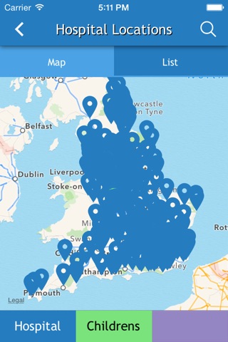 Hospital Map App screenshot 3