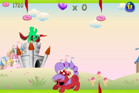 Little Gravity Unicorn Pony Candy World screenshot 4