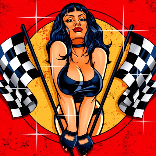 `` Real Fashion Girl Racing 3D `` - The hot racer girl who win on the riot road !! icon