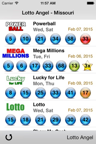 Lotto Angel - Missouri screenshot 2