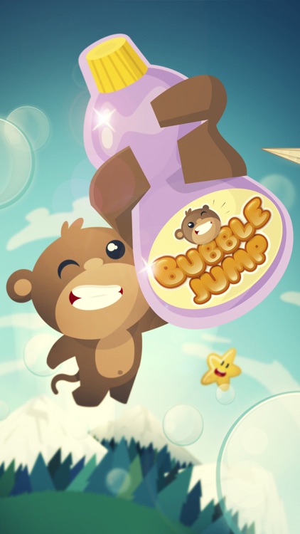 BubbleJump! Starring BAM the Monkey in this high flying FUN Free Game for Kids of All Ages
