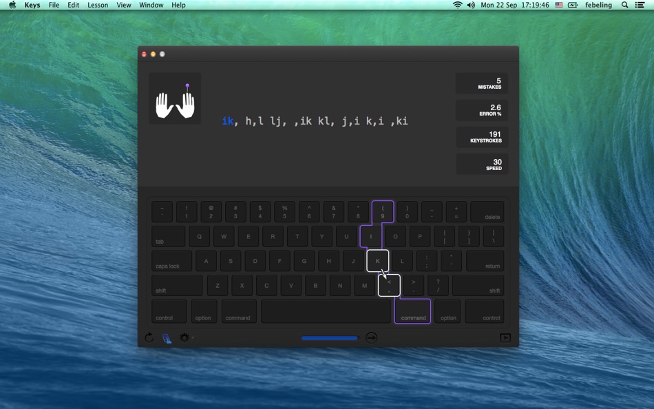 #1. Keys (macOS) 由: Florian Ebeling