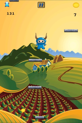 Crazy Wild Ninja Goat Jump Pro screenshot 2