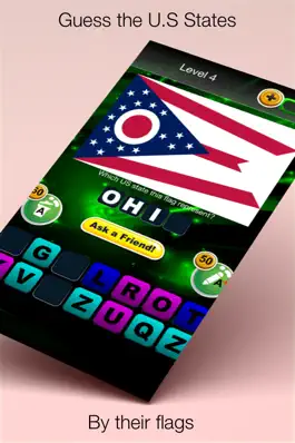 Game screenshot Quiz Pic - US States & Capitals. Educational Trivia Game For All Ages apk