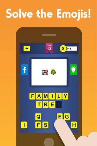 Emojis Quiz ~ The Best New Emoji Guessing Puzzle Gameのおすすめ画像1