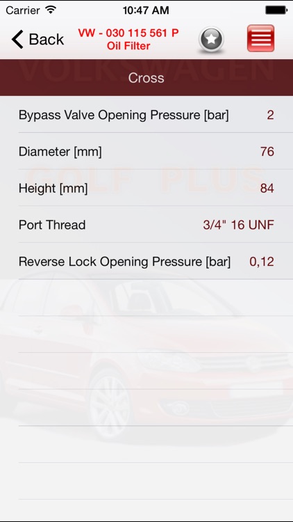 AutoParts VW Golf Plus screenshot-3