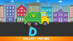 ABC Garbage Truck - an alphabet fun game for preschool kids learning ABCs and love Trucks and Things That Go screenshot #4 for iPhone