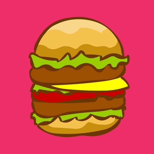 Burger Jump Icon
