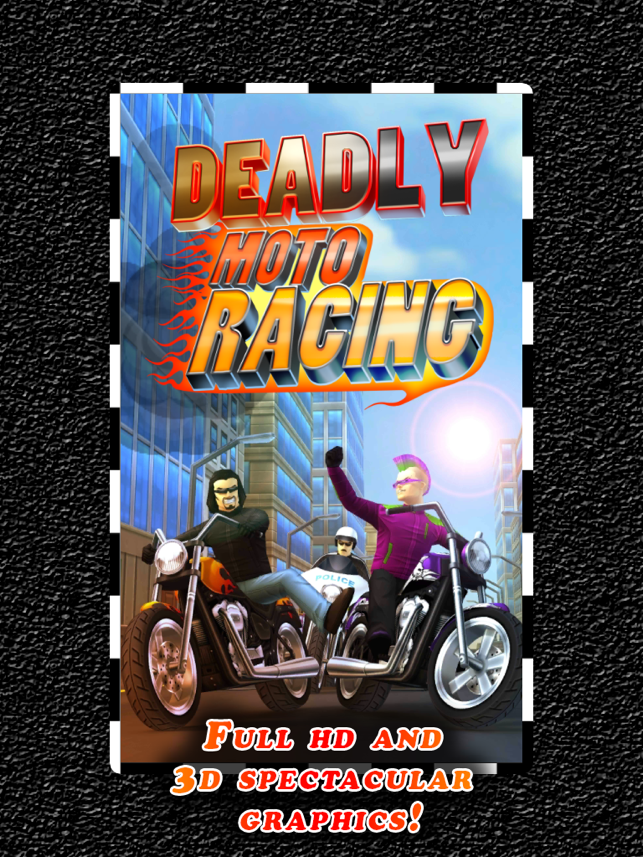 ‎Deadly Moto Racing Screenshot