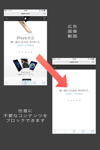 SAMURAI -Block Ads, Contents Block- screenshot 2