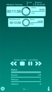 poker tournament blind timer iphone bildschirmfoto 1