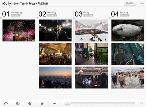 Screenshot #5 pour iDaily · 2014 年度别册