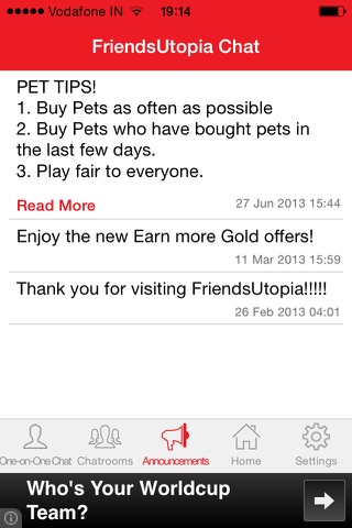 FriendsUtopia Messenger screenshot 4