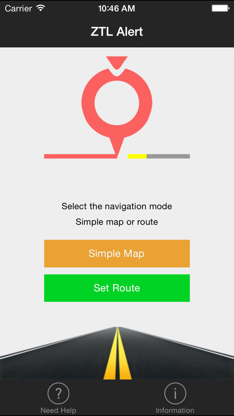 ZTL Alert screenshot 2