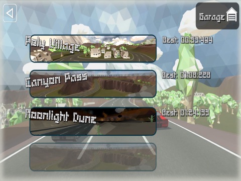 Screenshot #6 pour Poly Racer
