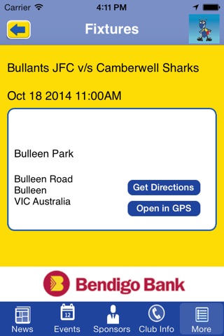 Bulleen Templestowe Junior Football Club screenshot 2