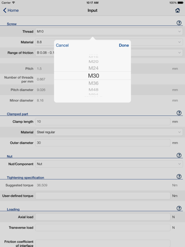 Screenshot #6 pour Screw-Designer Basic