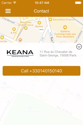 Keana Cours de Pilates screenshot 4