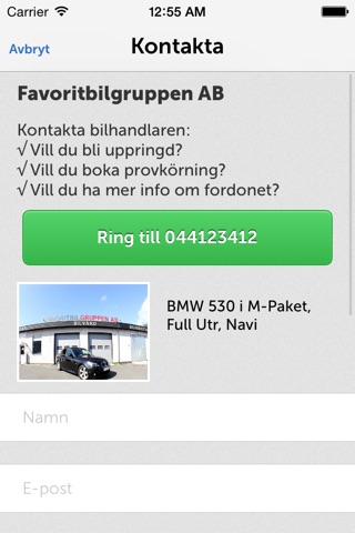 Favoritbilgruppen AB screenshot 2