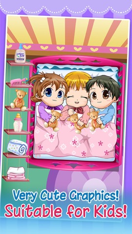 Anime Newborn Baby Care - Mommy's Dress-up Salon Sim Games for Kids!のおすすめ画像4