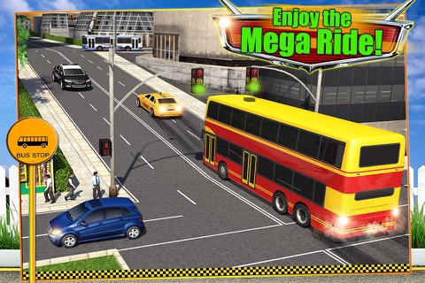 Modern Bus Driver 3D Sim screenshot 4