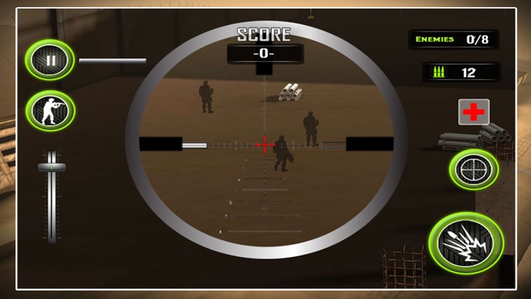 Black Ops Desert War Angry Sniper 3D - FPS Shooter Game