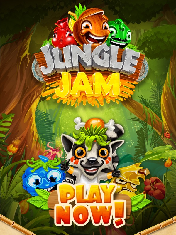 Jungle Jam - Juicy Fruit Match-3 Game screenshot 10
