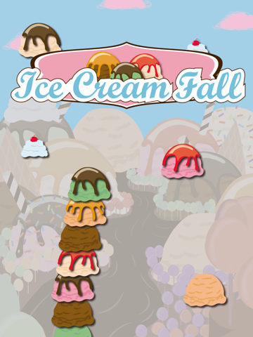 Screenshot #4 pour Ice Cream Fall - Sky Fall Free Game