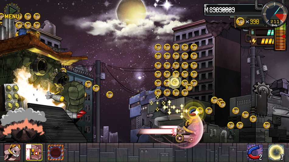 #4. Robot Fly (iOS) 由: D&D Dream Corp.