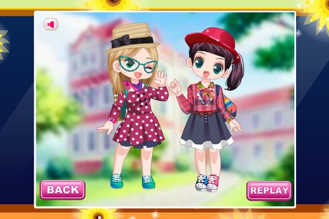 High School Sisters Dressup screenshot 3