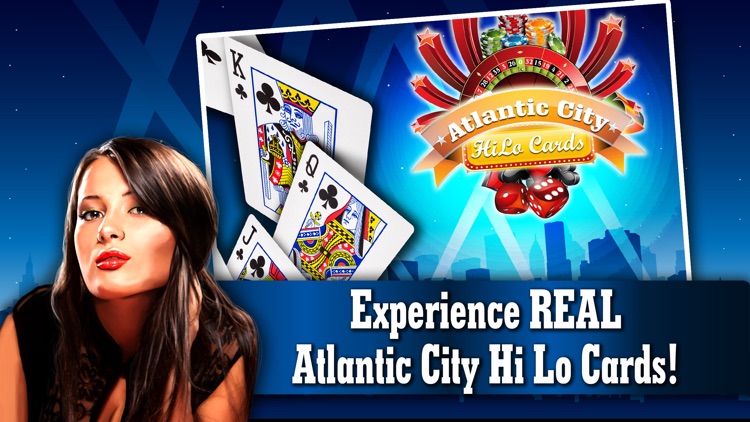 Atlantic City Hi-lo Cards PRO - Live Addicting High or Lower Card Casino Game