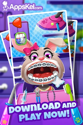 Little Nick's Pets Dentist Story – The Animal Dentistry Games for Kids Pro screenshot 4