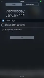 How to cancel & delete moon days - lunar calendar and void of course times 3