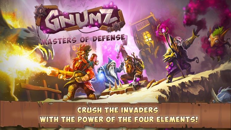 Gnumz: Masters of Defense HD TD screenshot-0