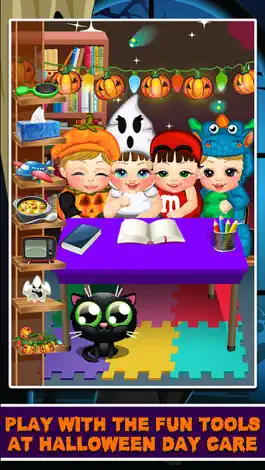 Game screenshot Halloween Mommy's New Baby Salon Doctor - My Fashion Spa & Pet Makeover Girl Games! apk