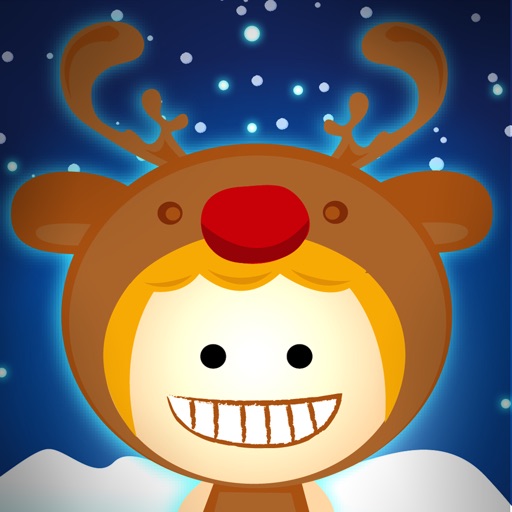 Reindeer Kid Christmas Jump - Mega Red Nose Leap FREE icon