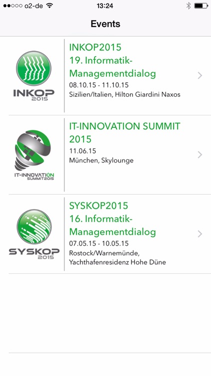 FINAKI Veranstaltungen