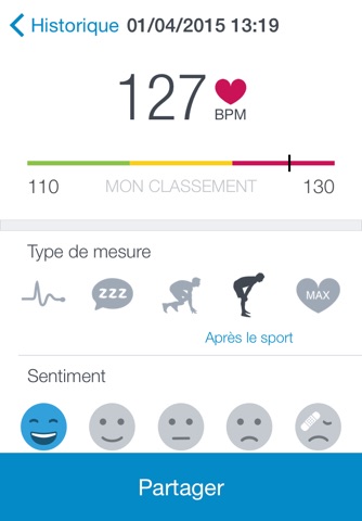 Runtastic Heart Rate PRO screenshot 3