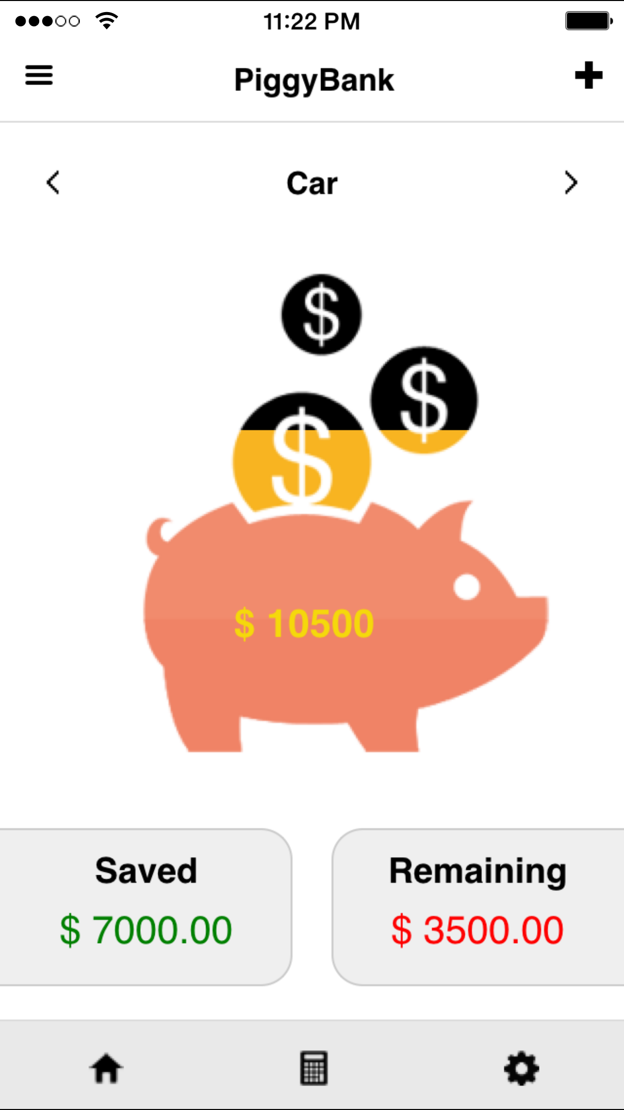 Piggy Bank - Saving Money