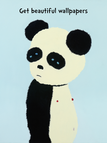 Screenshot #6 pour Goodbye Panda - i love ikooki wallpapers - art piece in your pocket - Dvir Cohen-Kedar