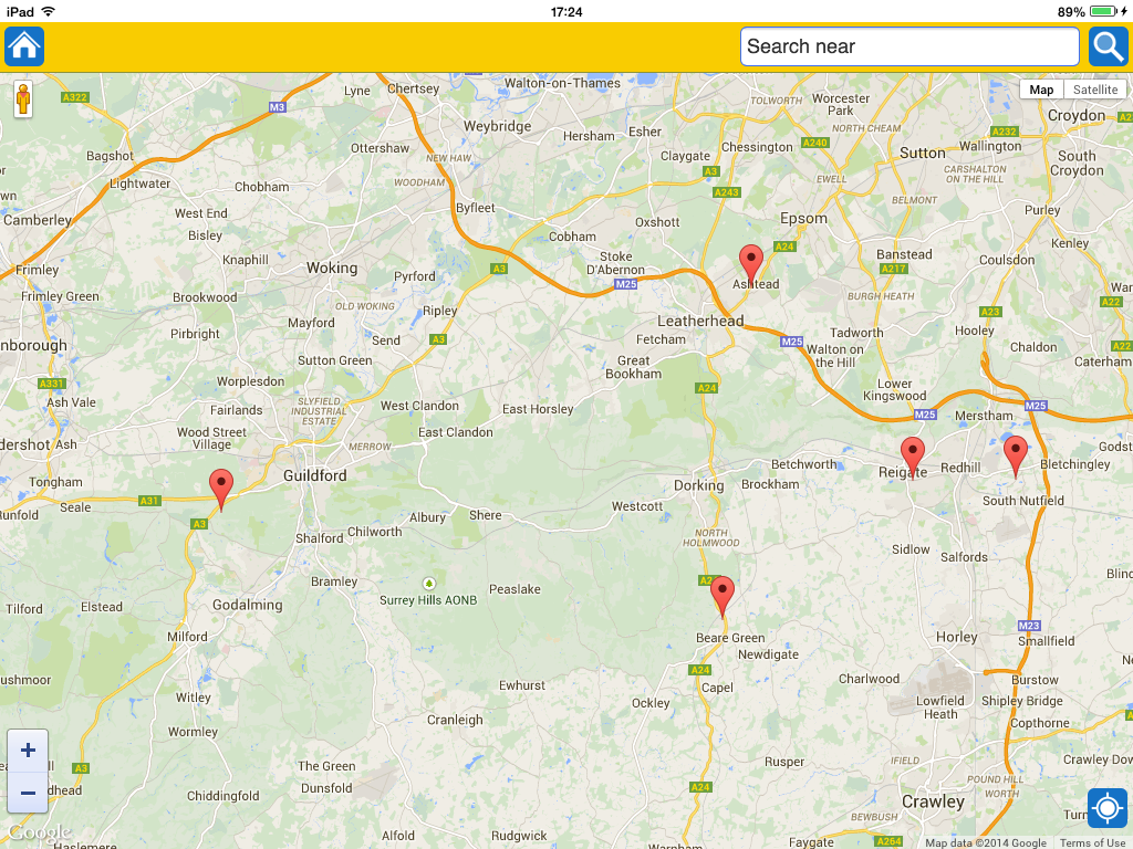 Cycling Cafe Finder
