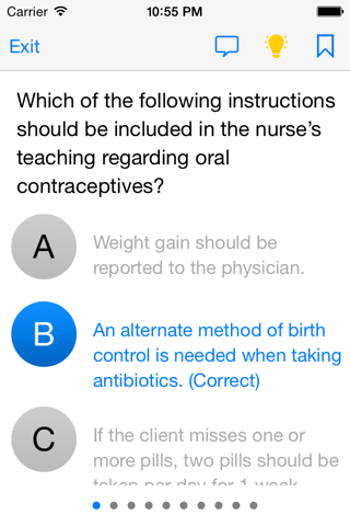 NCLEX Test screenshot 3