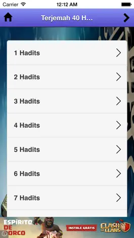 Game screenshot 40 Hadits Qudsi apk