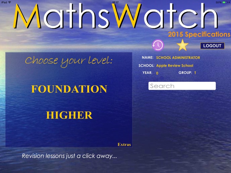 MathsWatch 2015 Specs
